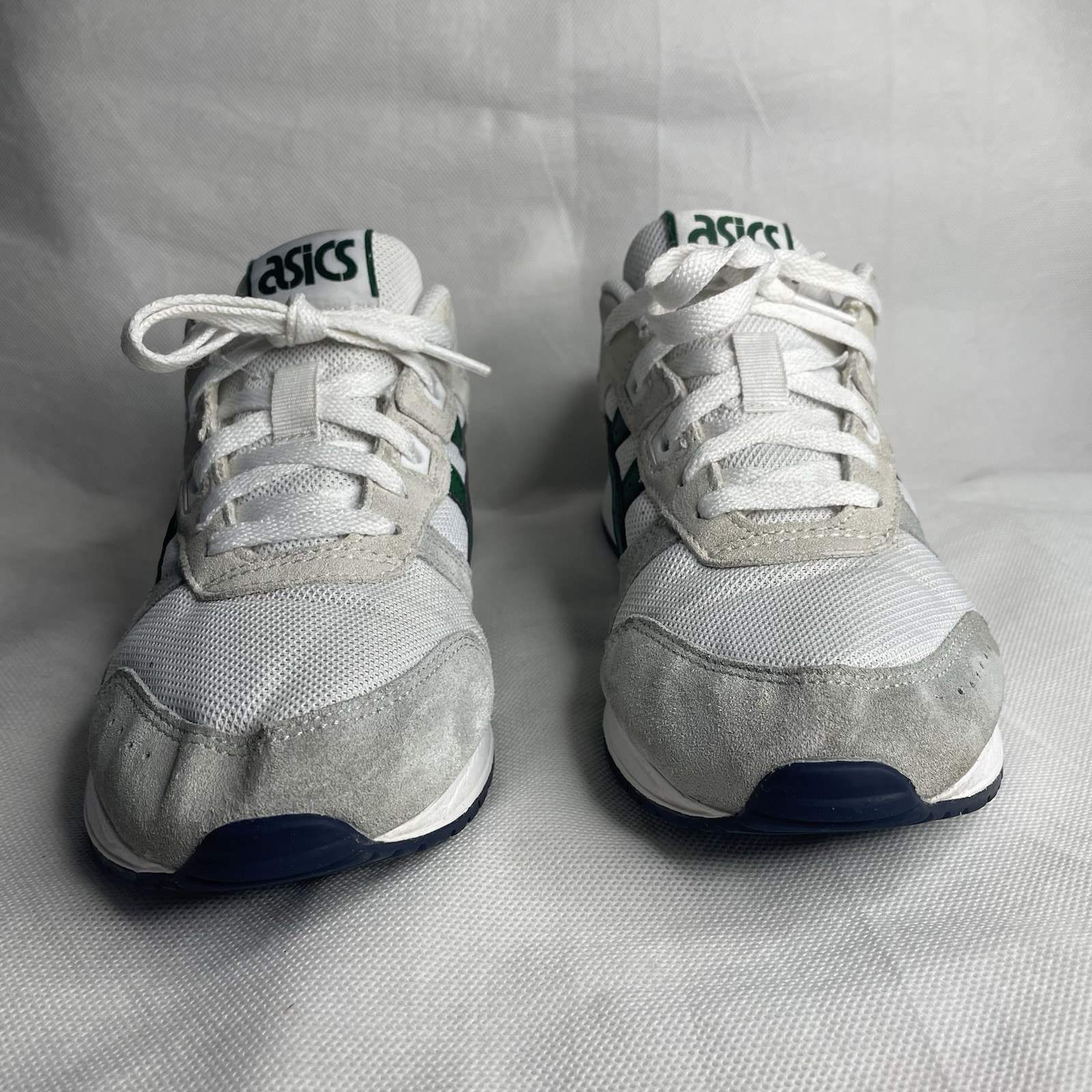 Asics Lyte Classic Casual Sneaker Shoes Mens Size US 7 White Green 1201A477-120