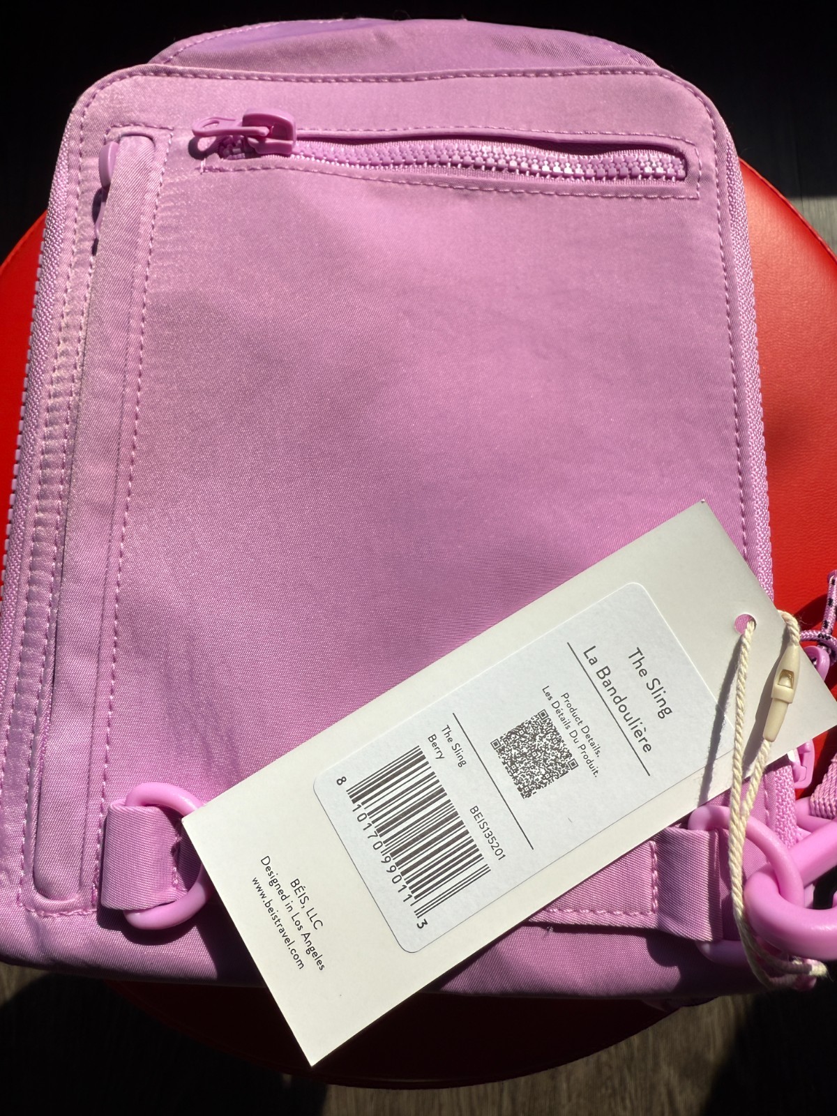 BEIS The Sport Sling Berry Pink (NEW)