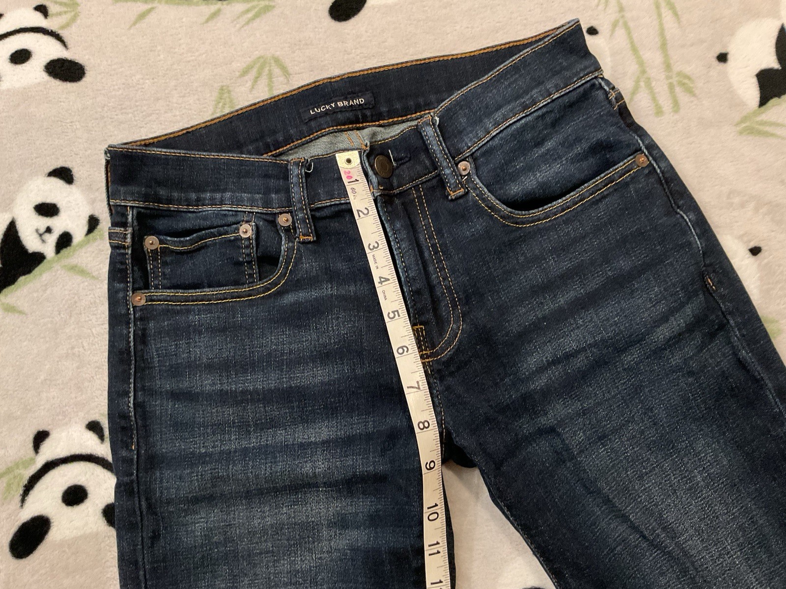 Lucky Brand Men’s Denim Jeans Size 28×32 Blue Dark Wash Slim Leg