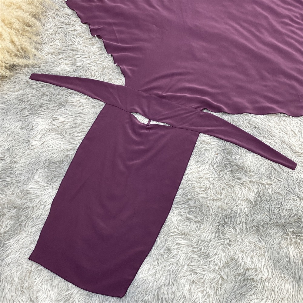 Prayer Burka Large Overhead Headscarf Women Muslim Instant Hijab Veil Full Cover
