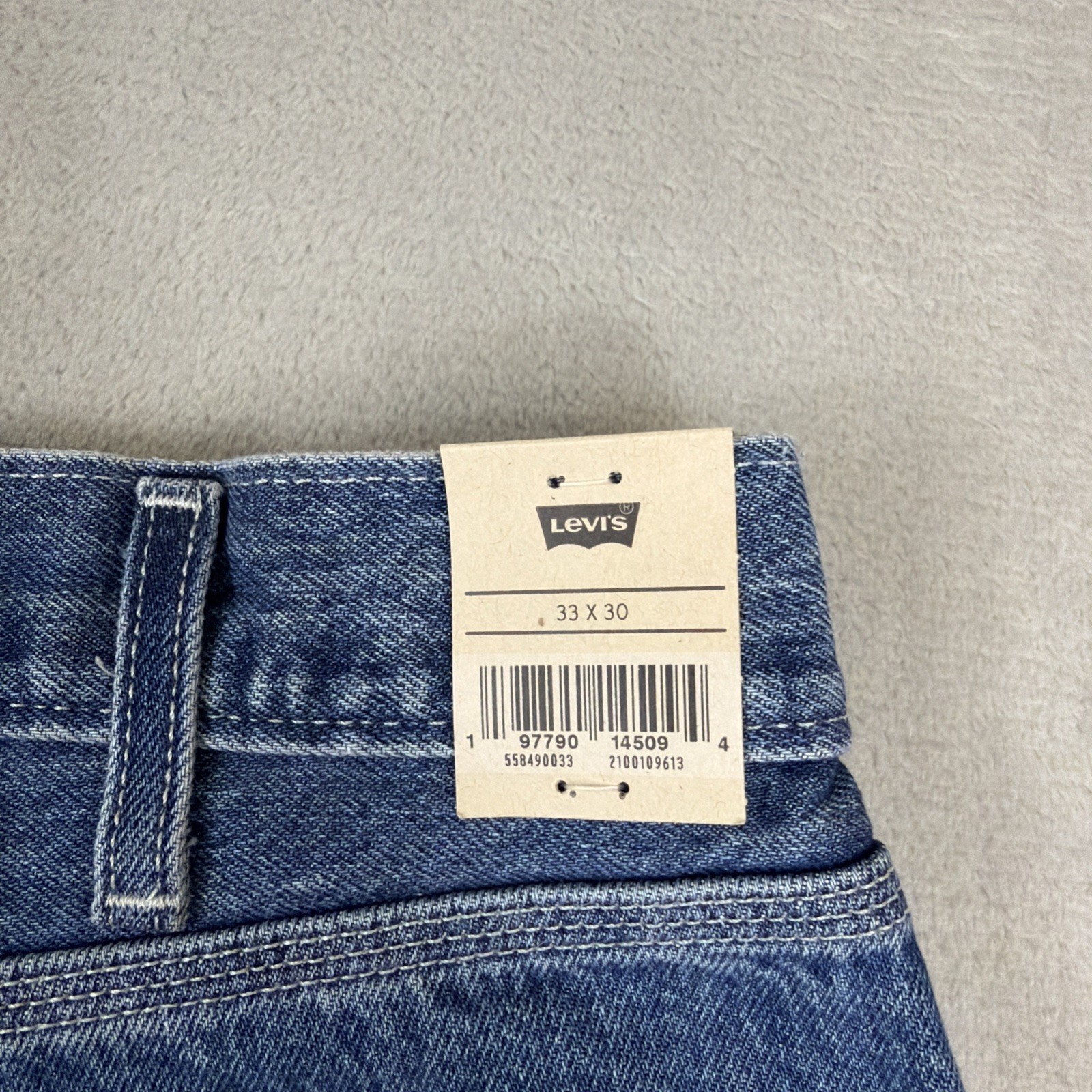 Levi’s 568 Workwear Jeans Men’s Size 33×30 Blue Demin Loose Straight Carpenter