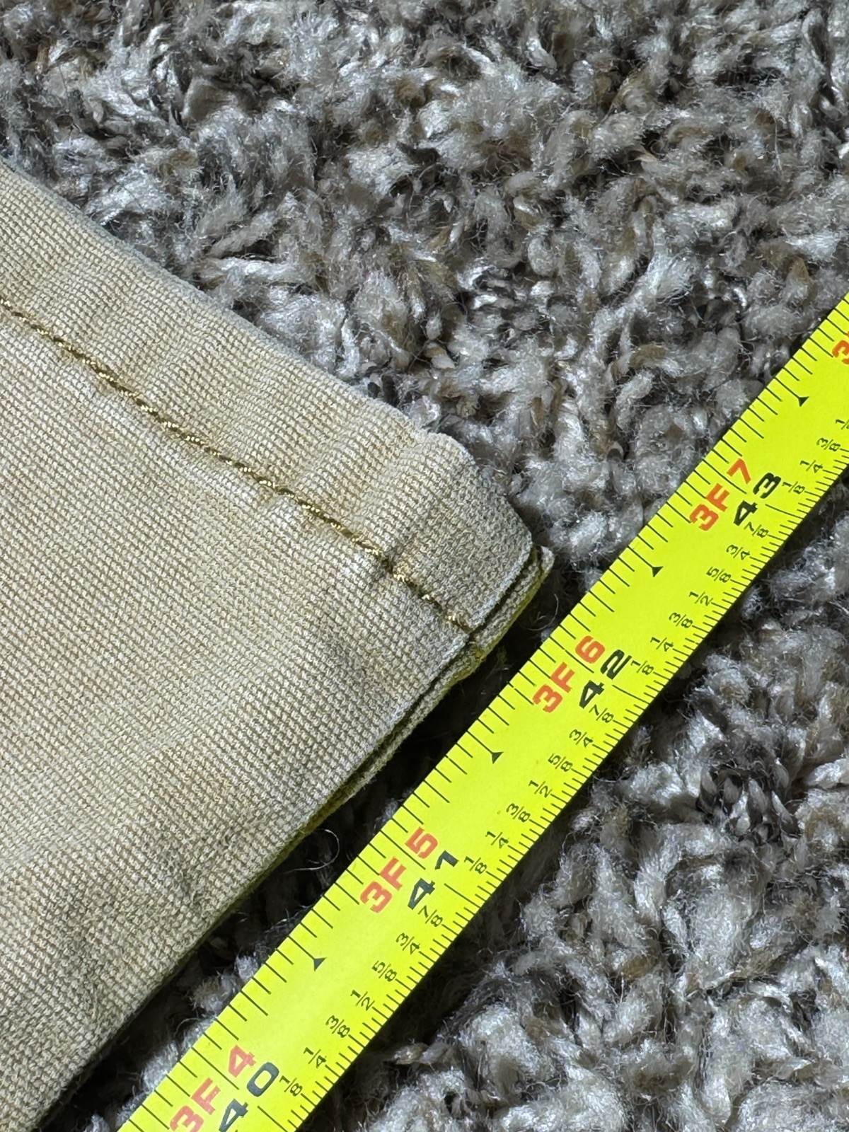 Carhartt Relaxed Fit Canvas Work Pants Tan 38×32 102517-918 Mens Khaki Duck