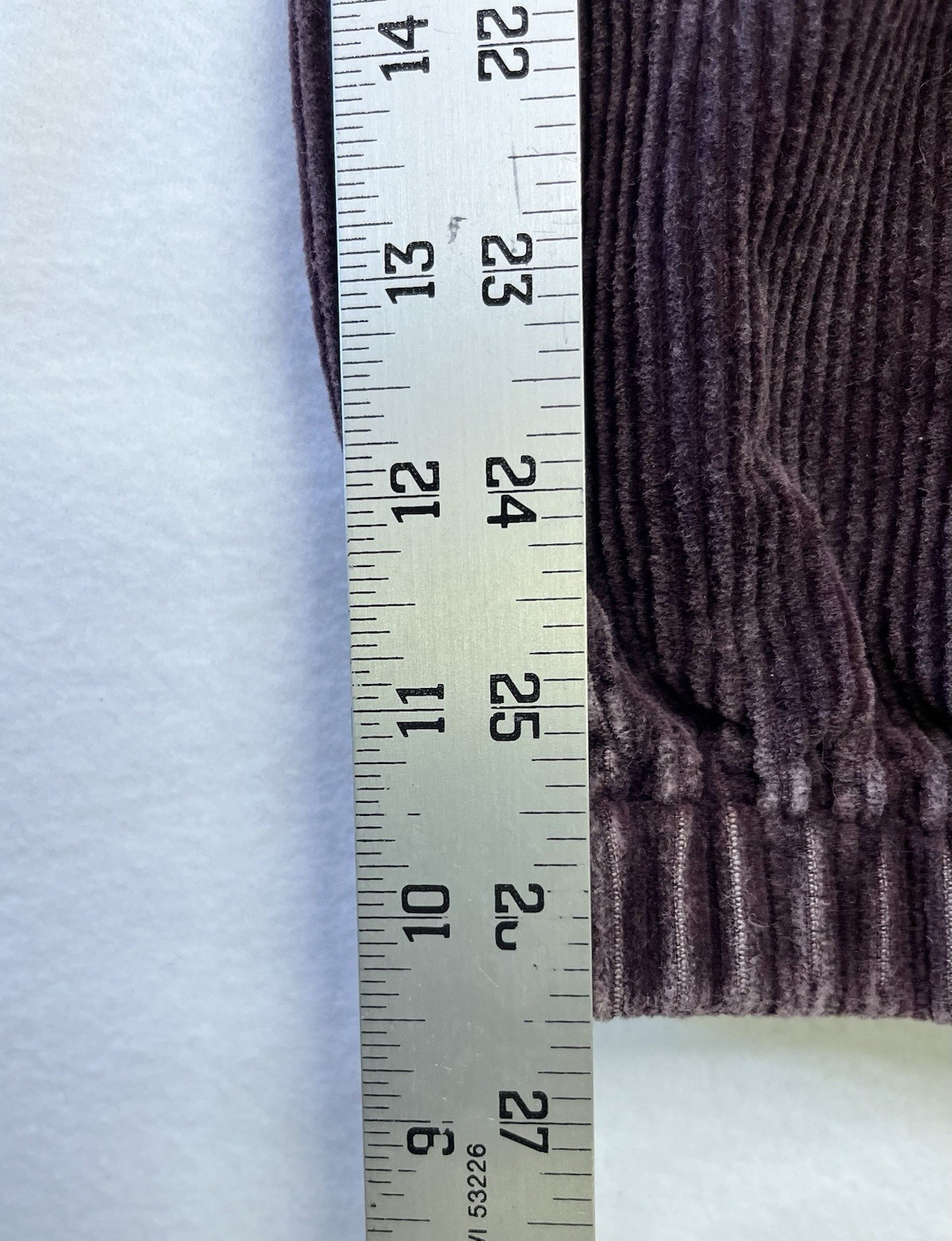 Davi and Dani Purple Corduroy barrel pocket pants Small Jogger Balloon