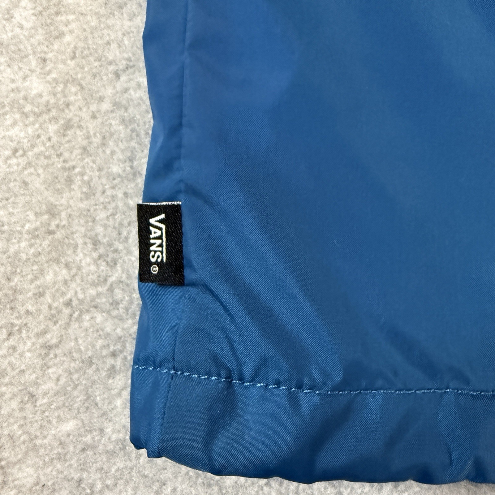 Vans Torrey Windbreaker Jacket Snap Button Skating Double Sided Military Spec S