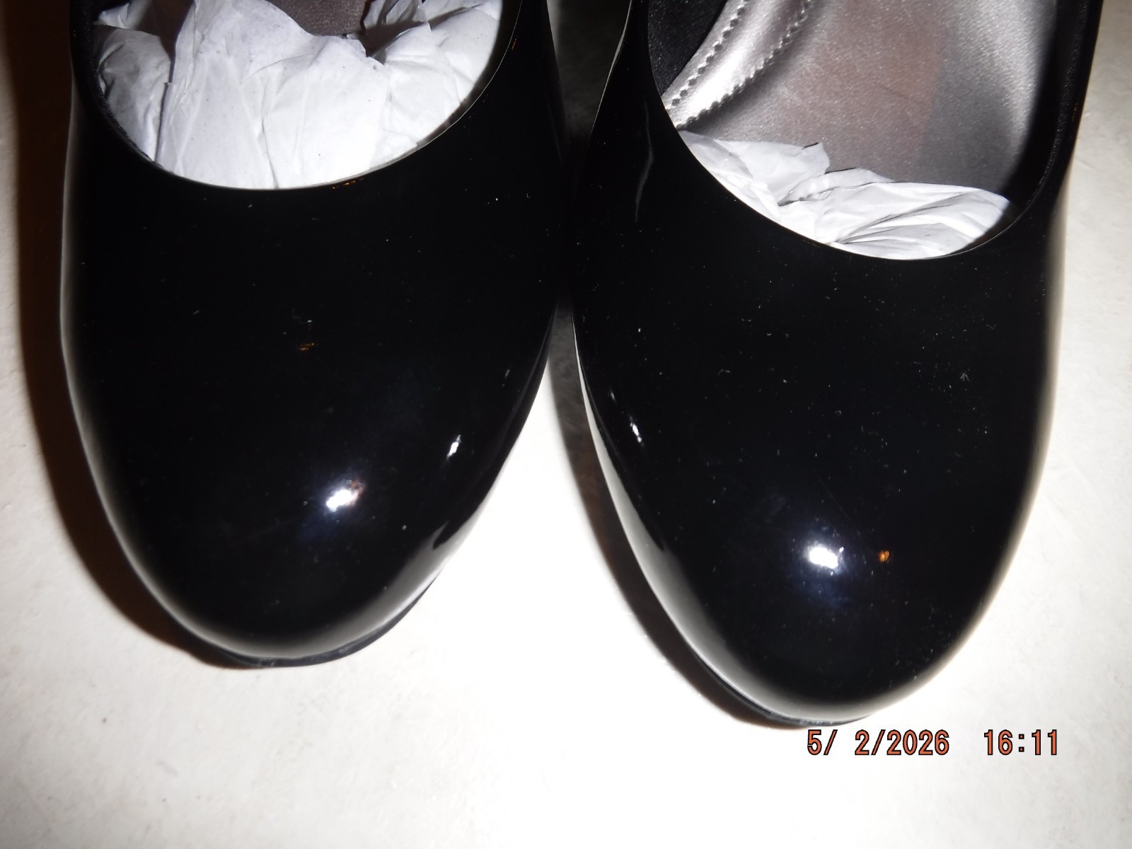 COMFORT PLUS PREDICTIONS SIZE 12W KARMEN BLACK WOMEN’S HIGH HEEL SHOES NEW w/BOX