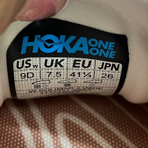 Hoka One One Solimar 2 Womens Size 9D Beige Athletic Running Shoes Sneakers