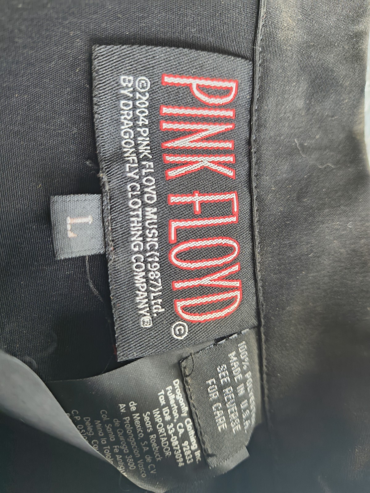 Vintage Pink Floyd 2004 Division Bell Button Down Shirt, Dragonfly Clothing Co.