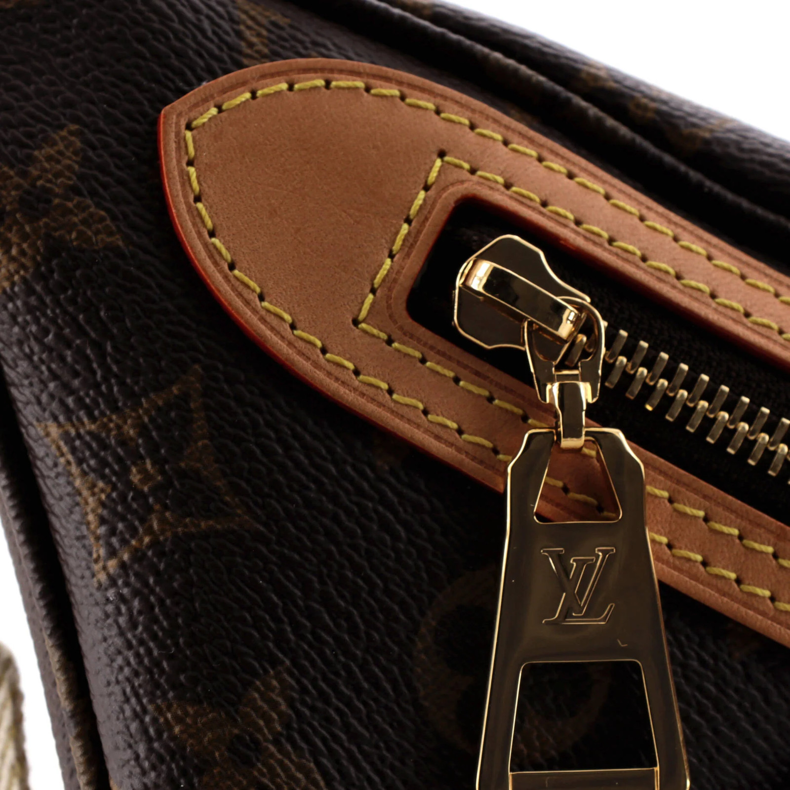 Louis Vuitton High Rise Bum Bag Monogram Canvas