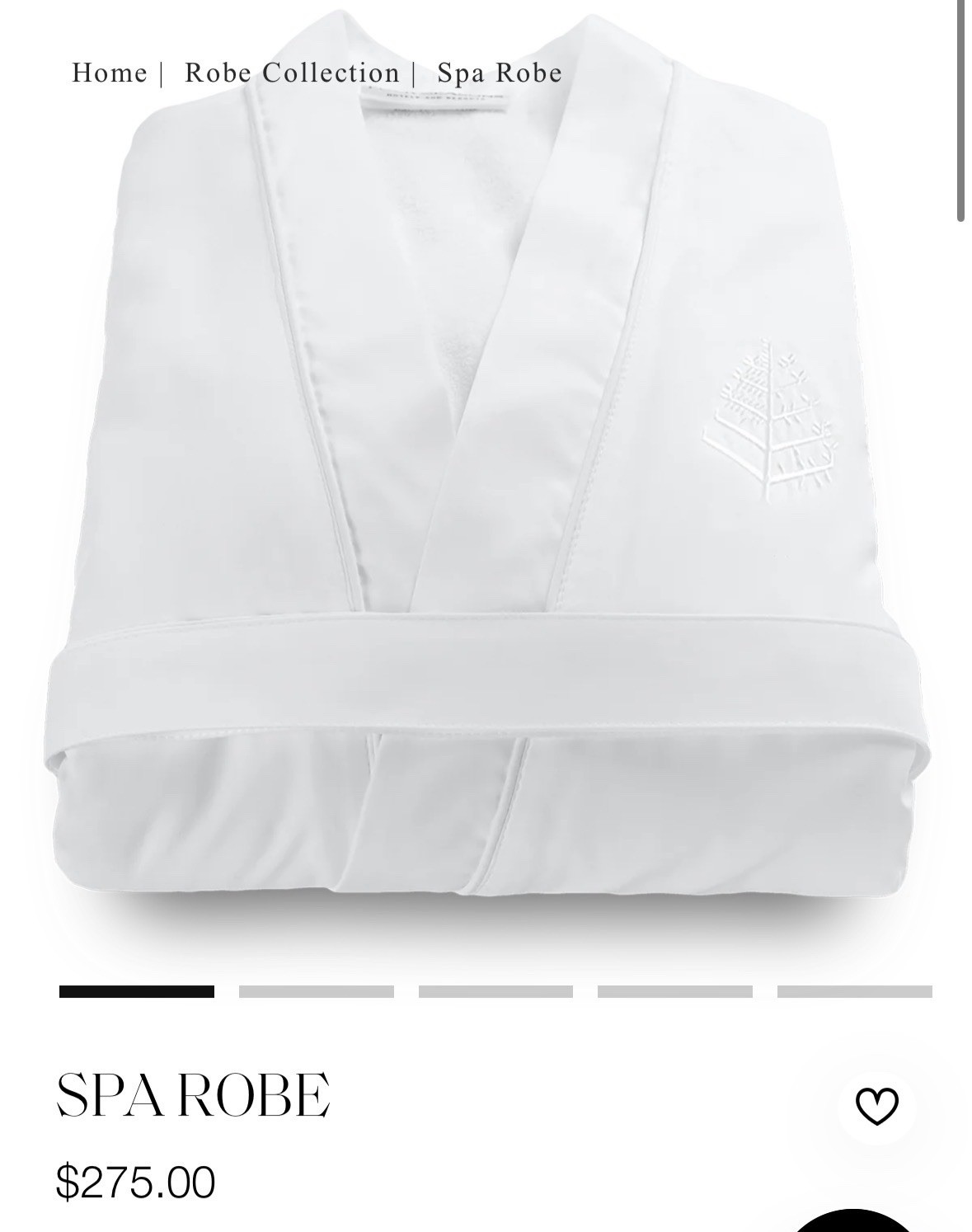 Four Seasons White Cotton XL Size Bathrobe Solid Hotel Theme Unisex og price 275