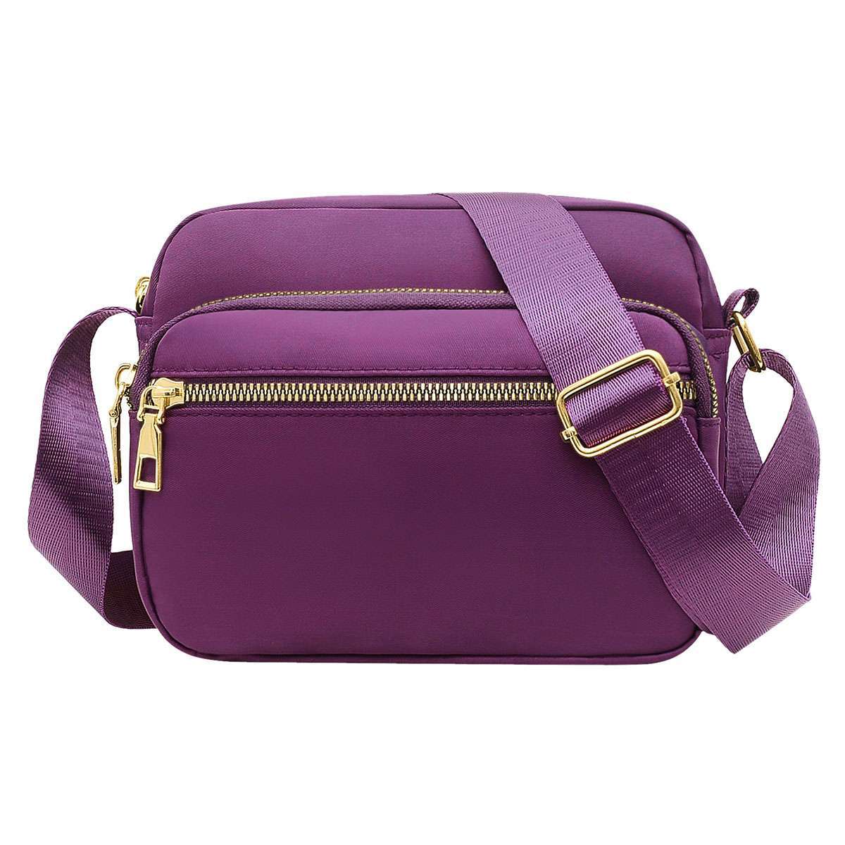 Messenger Handbag Waterproof Women Ladies Multi Pocket Cross Body Shoulder Bag