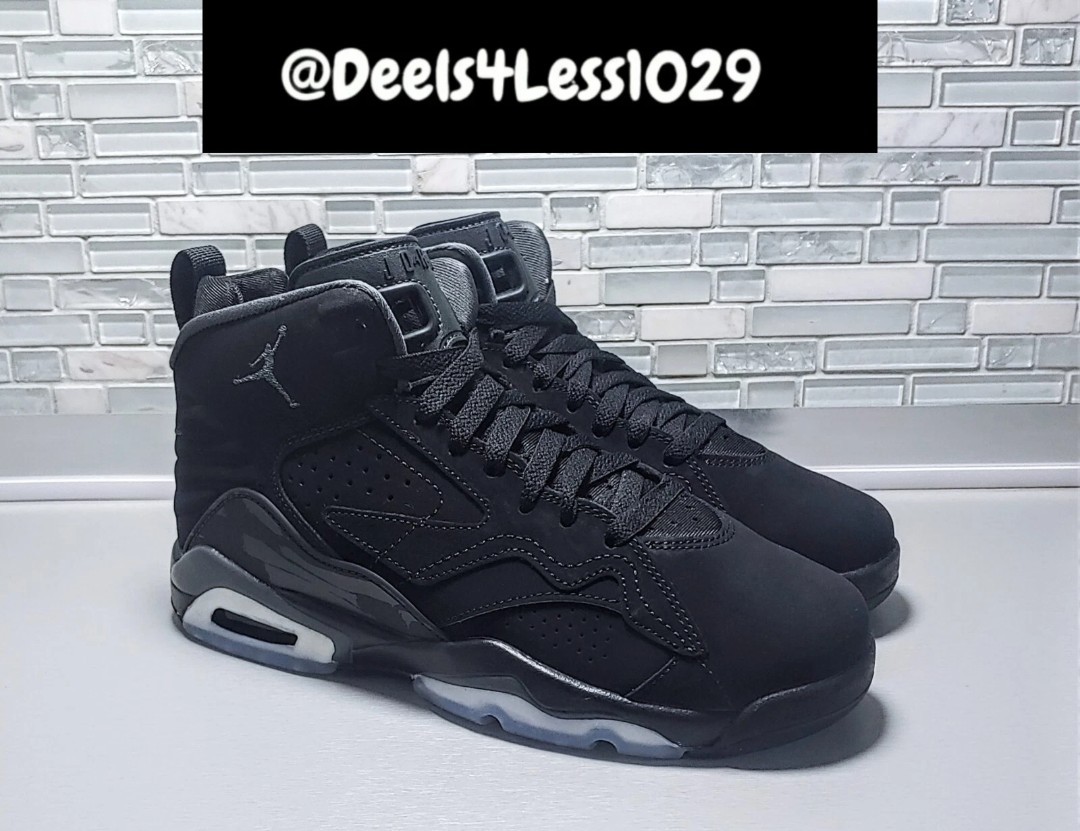 Jordan MVP Kids Size 7Y/Womens 8.5 Black Grey Anthracite DZ5577-001