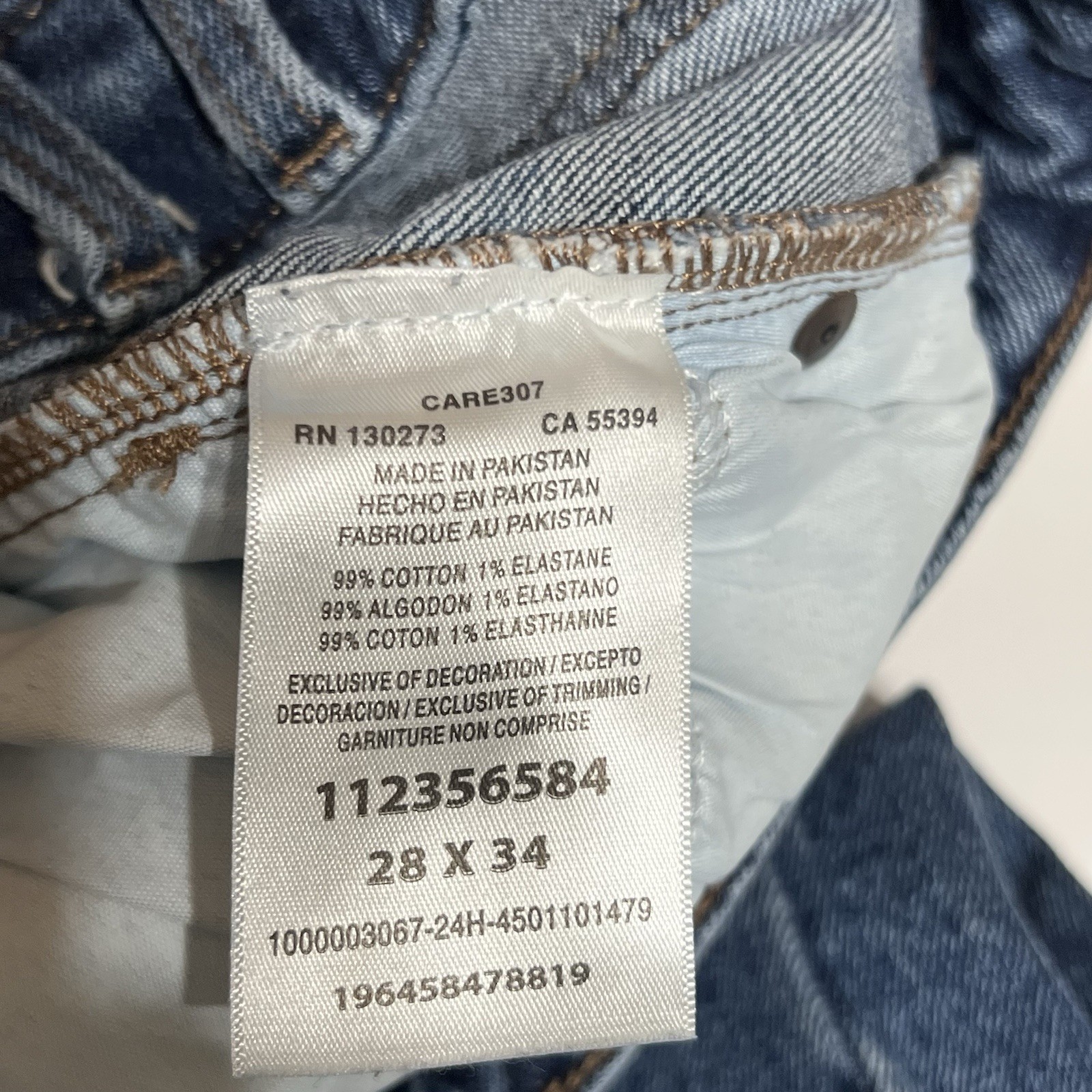 Wrangler Retro Mid Rise Trouser Jean Women’s Tag 28×34 (28×32) Blue Western