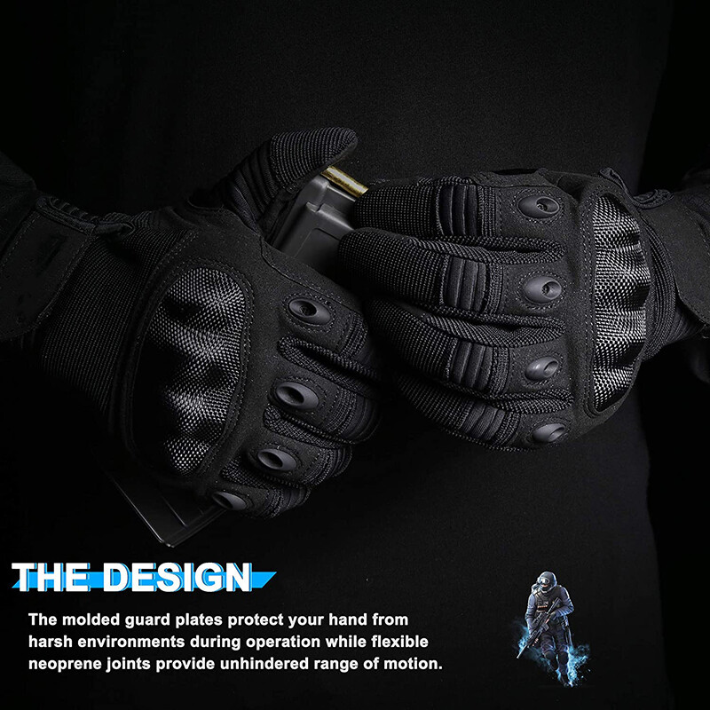 Tactical Gloves Touchscreen Police Combat Motorcycle Driving Training Work Gear