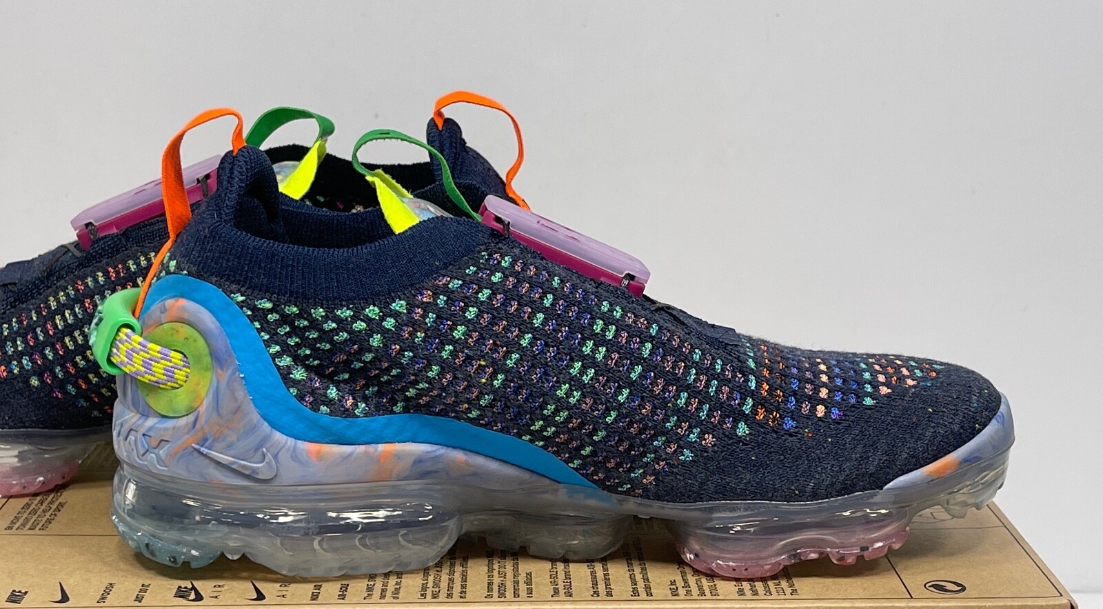 NIKE Wmns Air VaporMax 2020 Flyknit ‘Deep Royal Blue Multi CJ6741 400 W-6 M-4