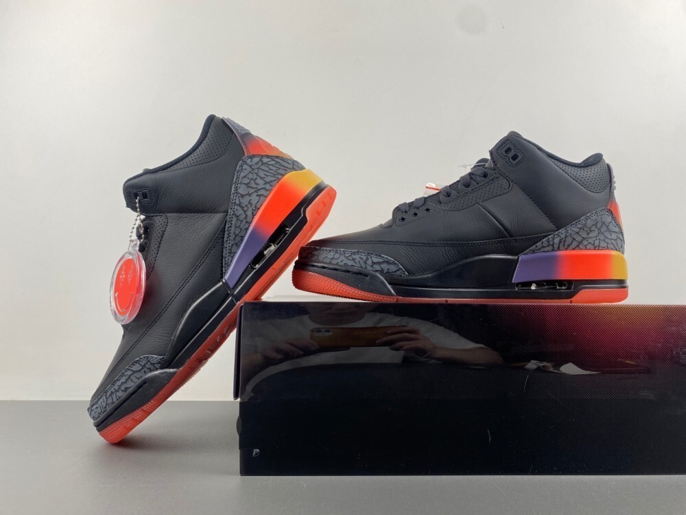 Air Jordan J Balvin x AJ3 “Rio” FN0344-001 Size 10 U.S.