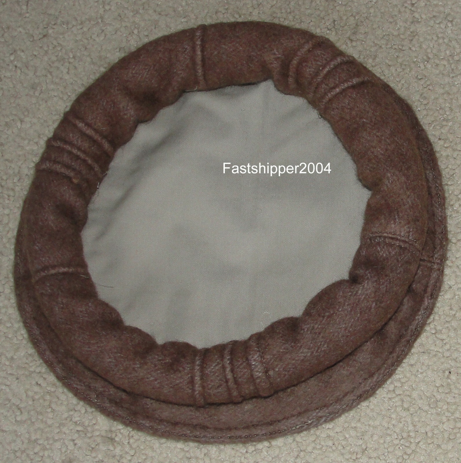 Afghan Ahmad Shah Massoud Afghanistan Pakol Hat 100% Wool Warm Winter Hat Beret