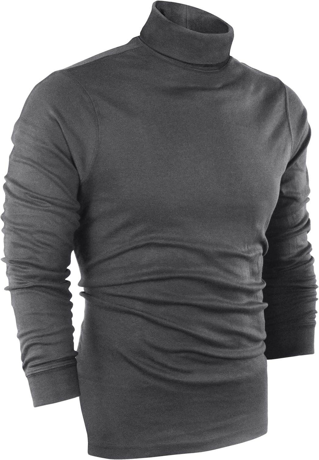 Men’s Slim Fit Lightweight Turtleneck Knit Pullover Sweater Casual Top