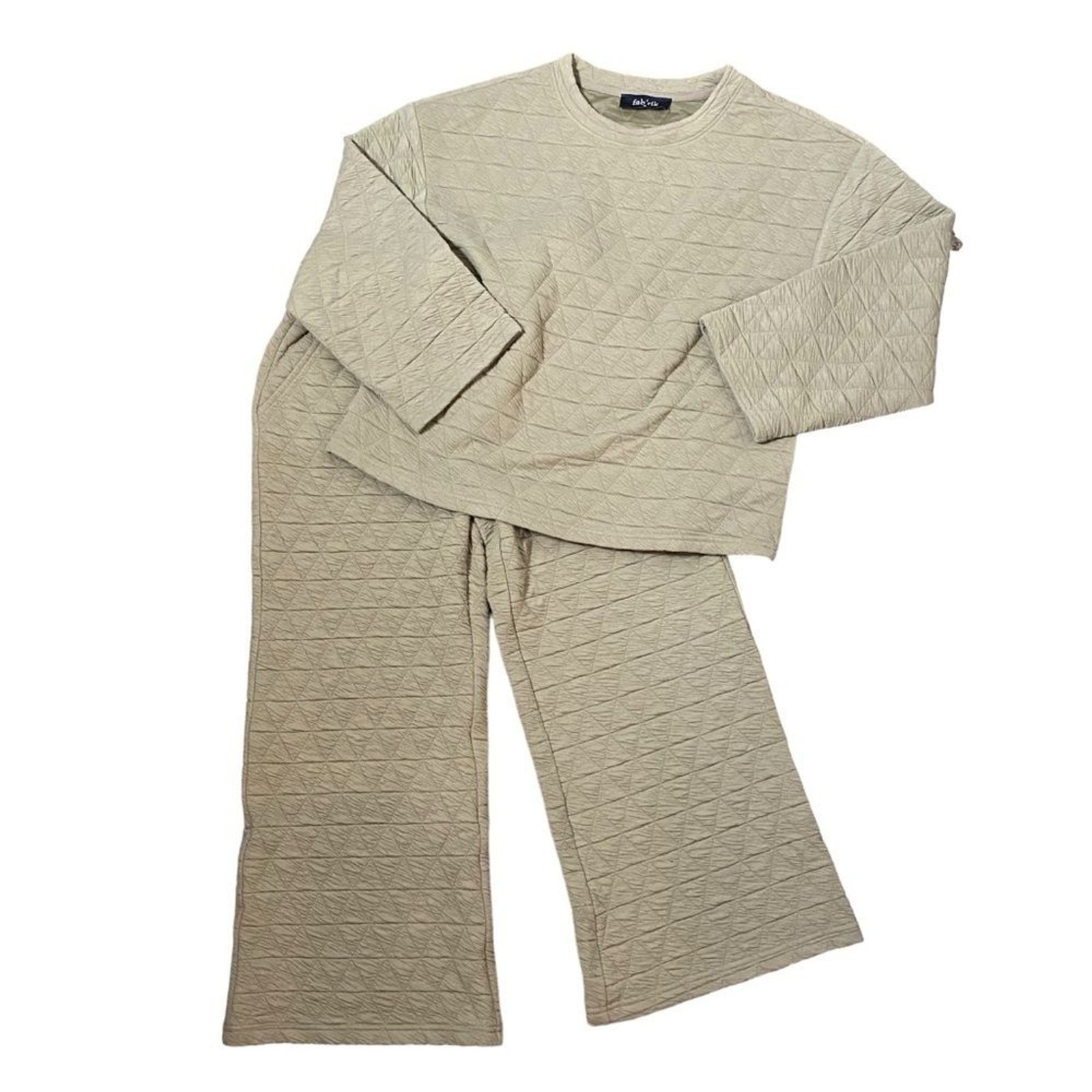 Fab’rik Quilted Loungewear Set SM