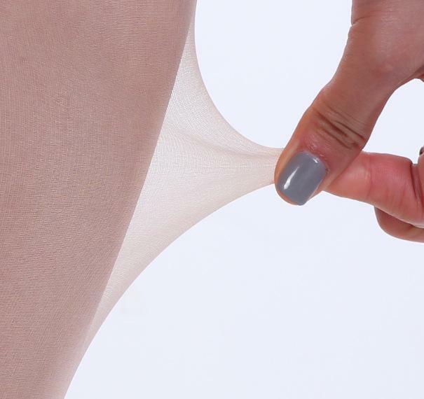 Lyahan Coffee Ultra Sheer 100% Nylon 10 Denier Pantyhose Matte Finish Soft Silky
