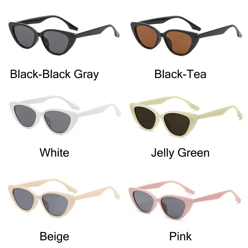 Small Frame Cat Eye Sunglasses Retro Fashion Eyewear