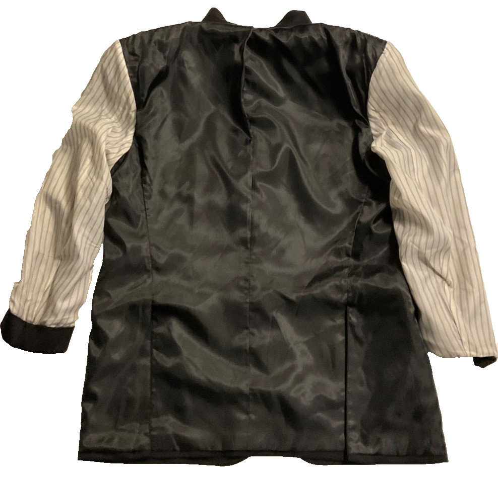 Vera Wang Black Mens Tuxedo Jacket Super 130’s Fine Worsted Wool Formal Wedding
