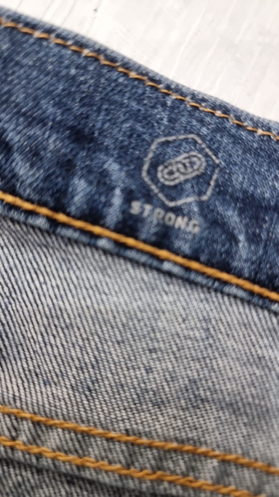 Levi Strauss & Co Men Dark Blue Jeans Classic Straight Cut Size L LSN11