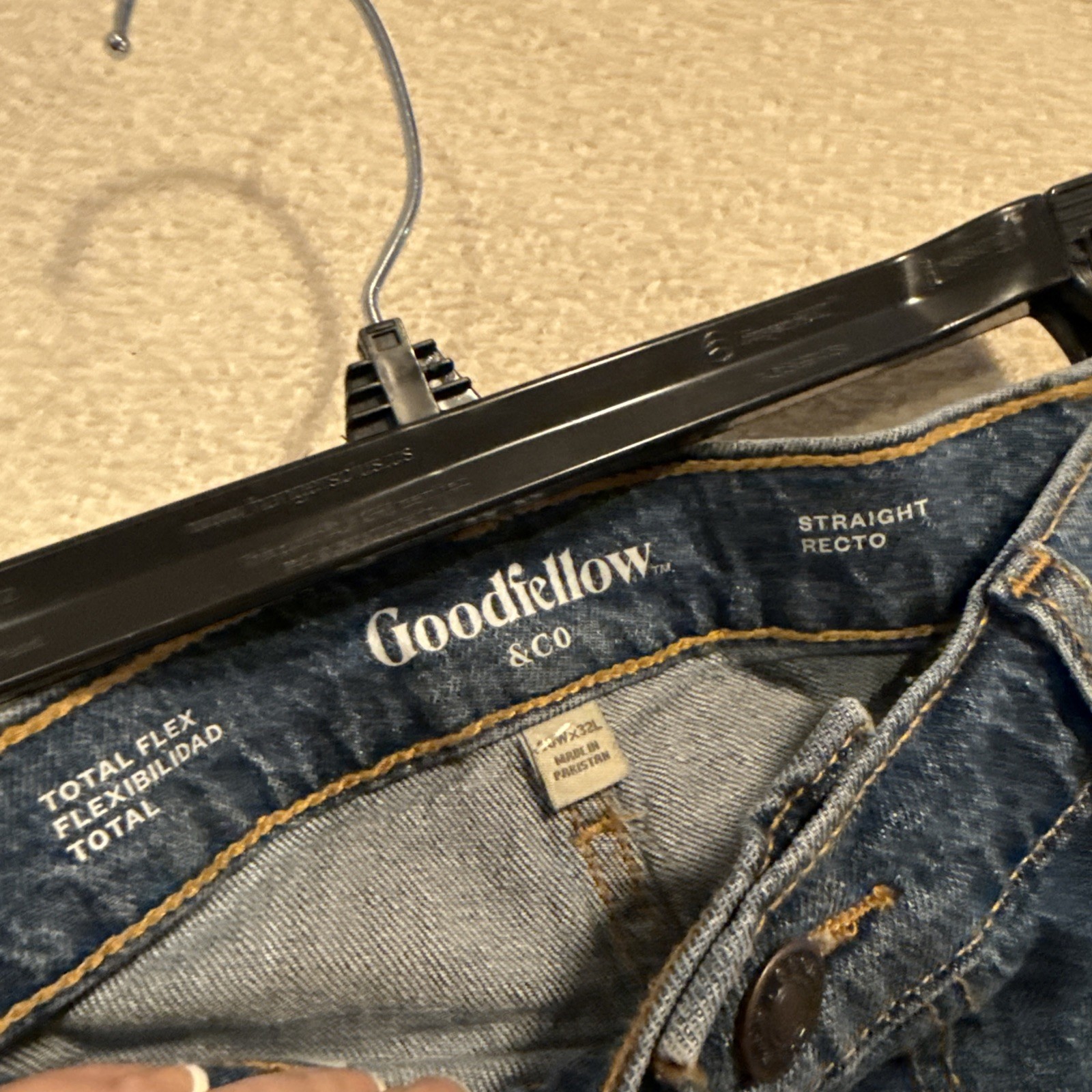 Goodfellow & Co. Men’s Jeans Straight Fit Recto 40×32 New W/Tags