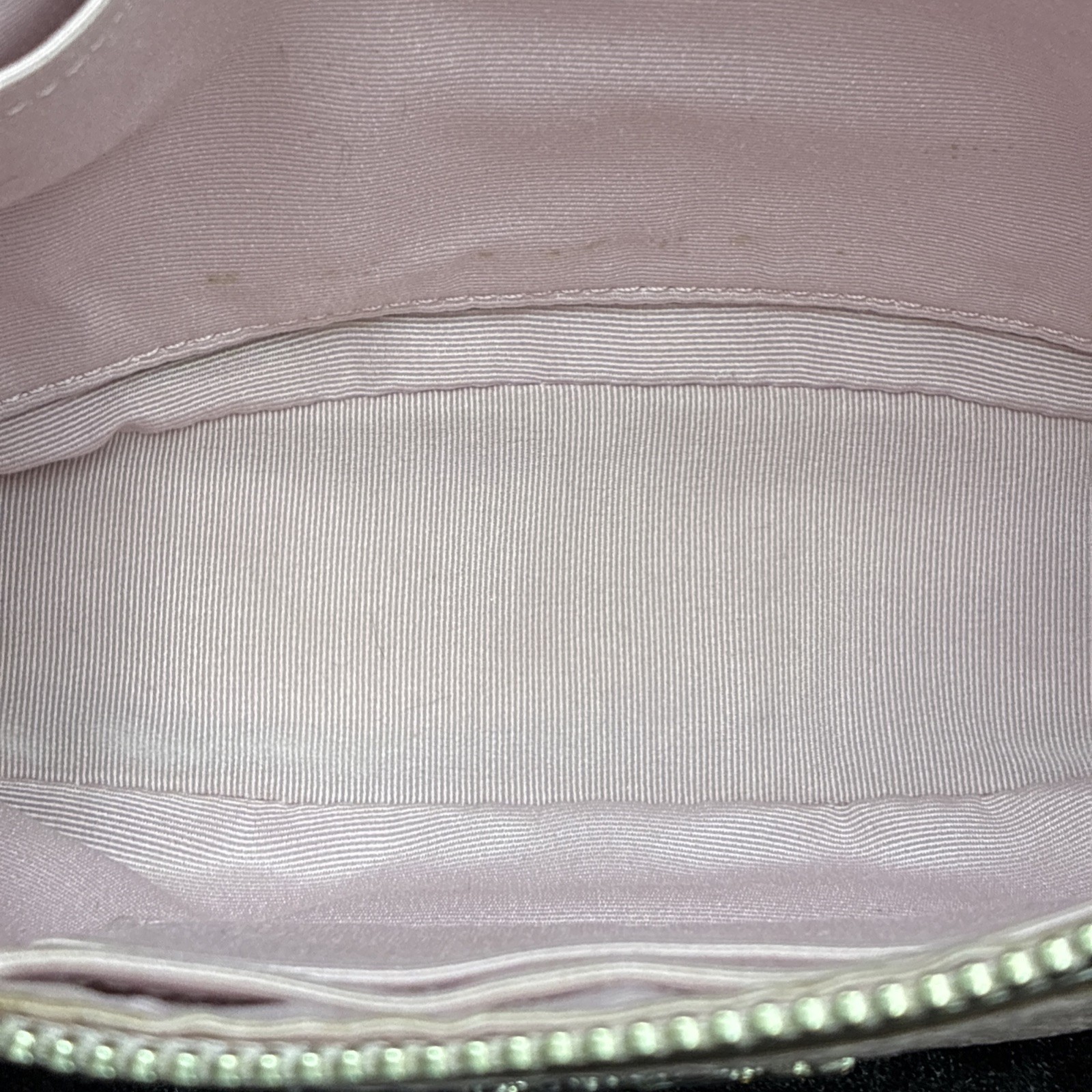 Coach Nolita 19 Petal Pink Pebbled Leather Wristlet Chain Shoulder Bag F53340 NY