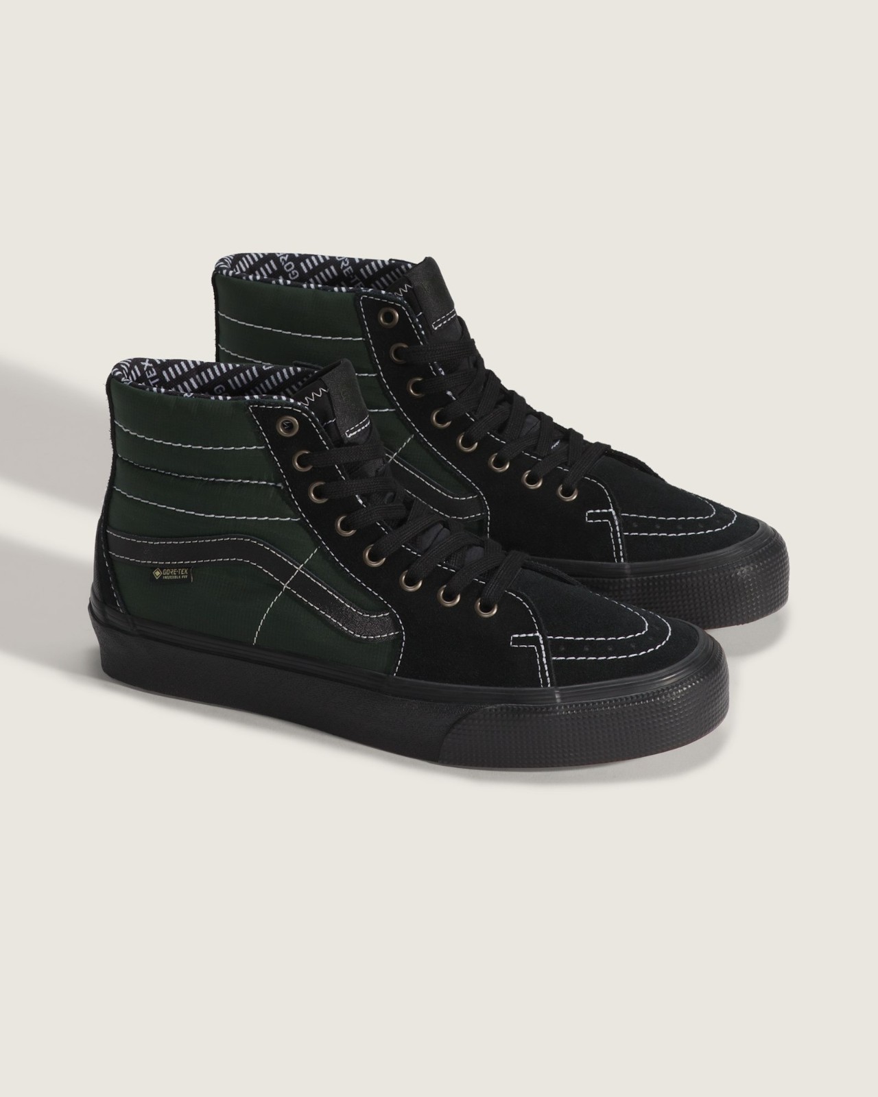 Vans Sk8-Hi Gore-Tex Outdoor Black Green VN000DCBYJ7 Men’s Size shoes mot01