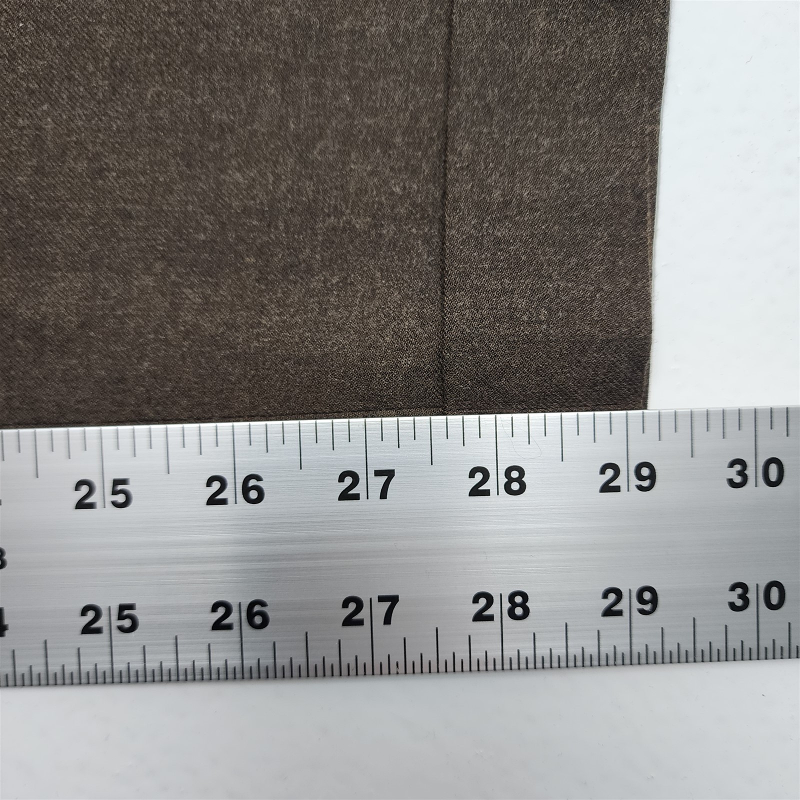 Vtg Hart Schaffner Marx 48×30 Brown Wool Flannel Old Money High Waist Trousers