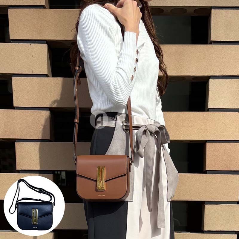 Spring Summer 2025 Arrival DEMELLIER N114 SMALL VANCOUVER Leather Bag Shoulder B
