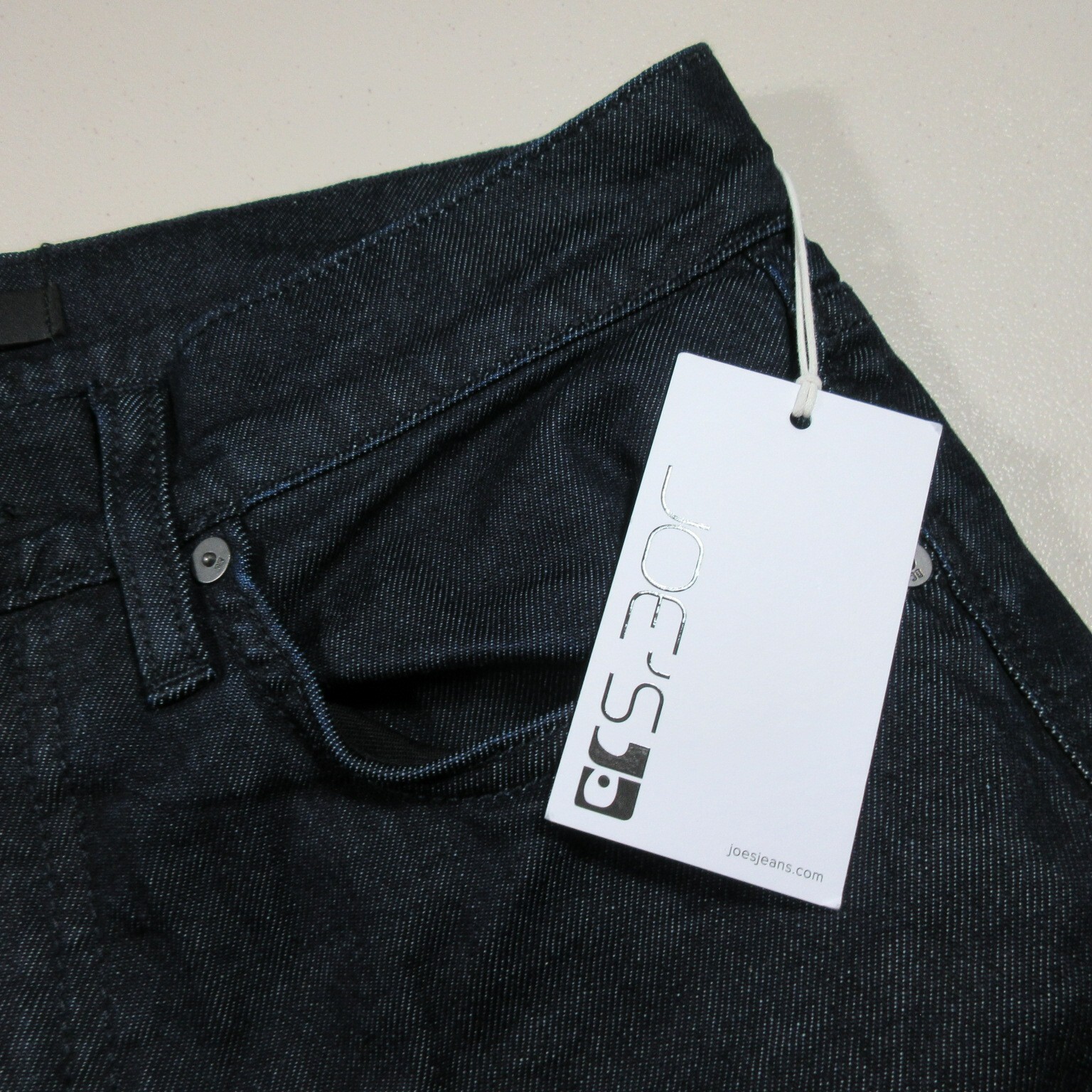Joes Jeans mens indigo distressed The Brixton straight narrow 30×36 NWT