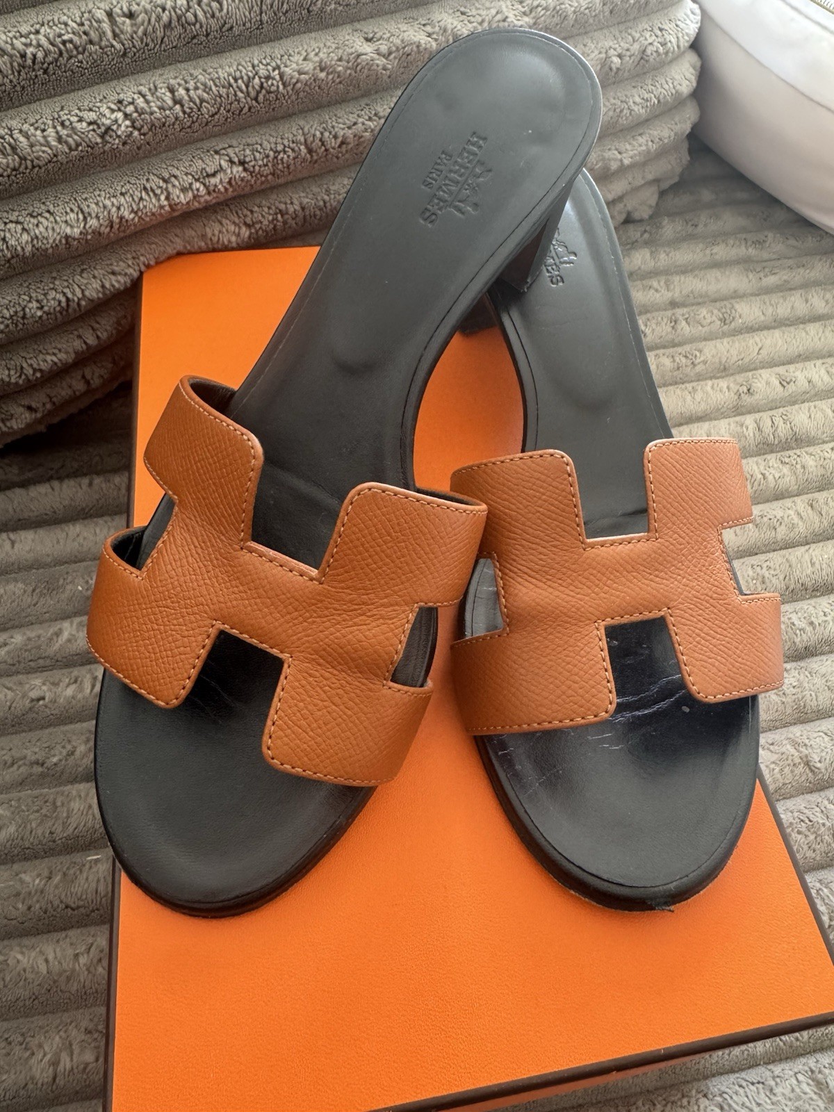 Hermes Oasis Sandal limited edition color Naturel Size 38.5