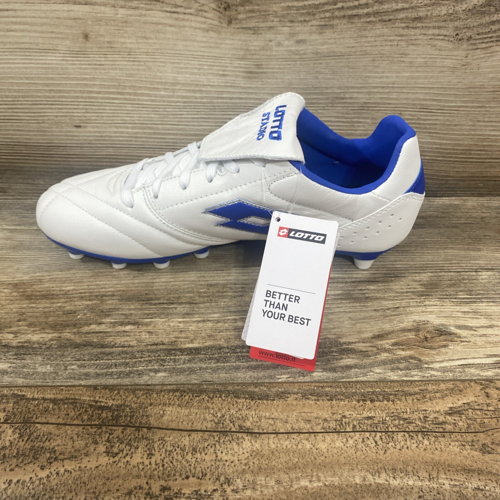 Lotto Stadio 200 III FG Soccer Cleats 218126 1X5 Men’s 9.