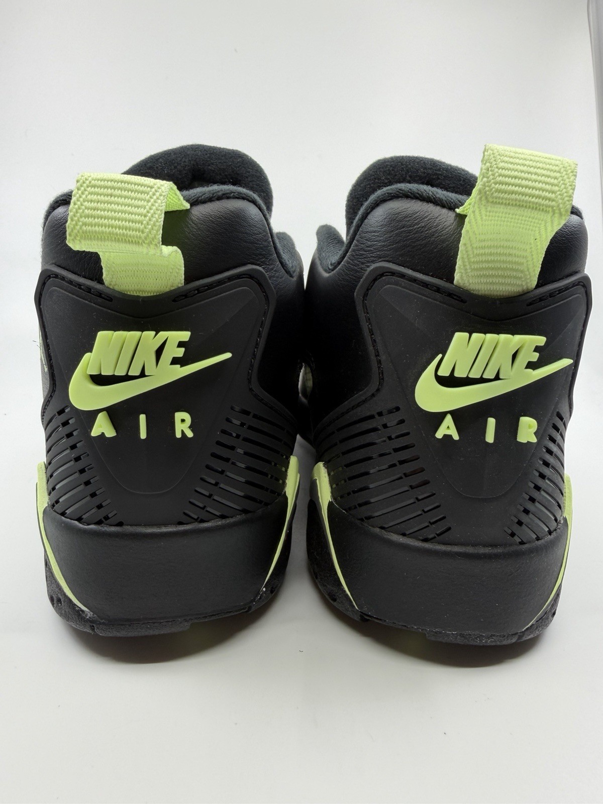Nike Jordan MVP 92 GS Black Barely Volt Iron Grey Youth 6.5Y NIB No Lid