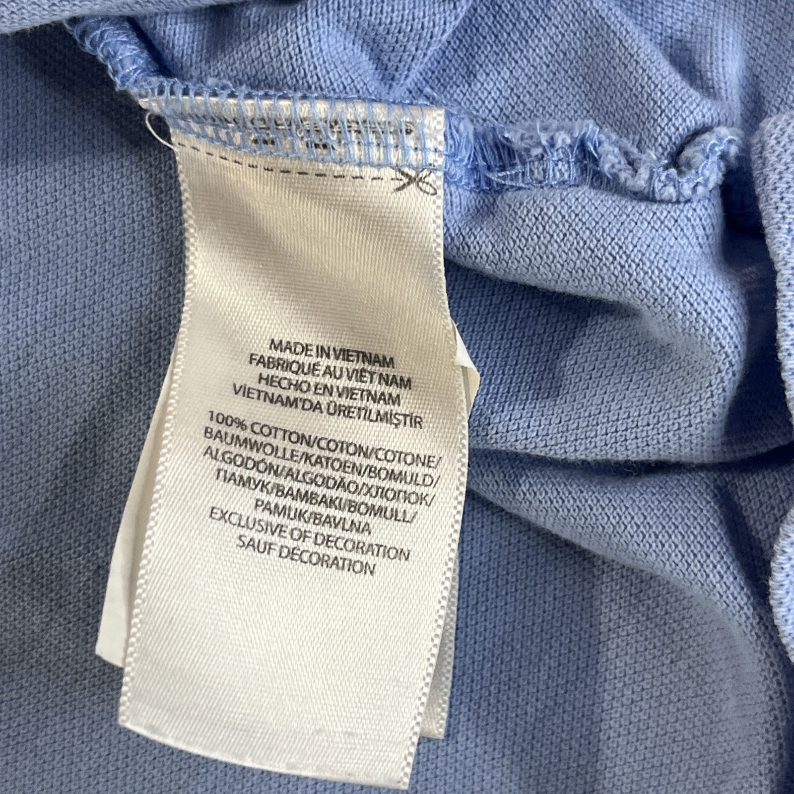 Polo Ralph Lauren Men’s Blue Heather Big & Tall XLT Short Sleeve Shirt