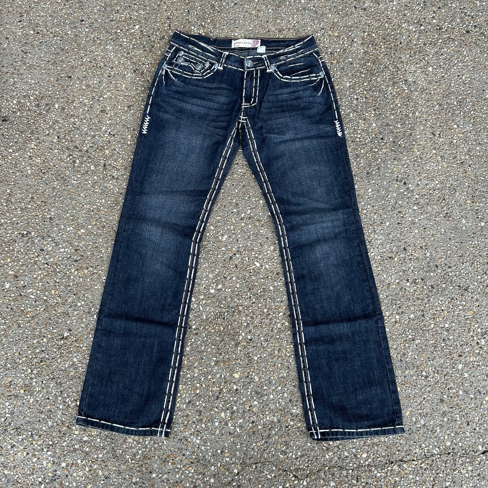 y2k 33 Inch Laguna Beach Jeans Straight Leg