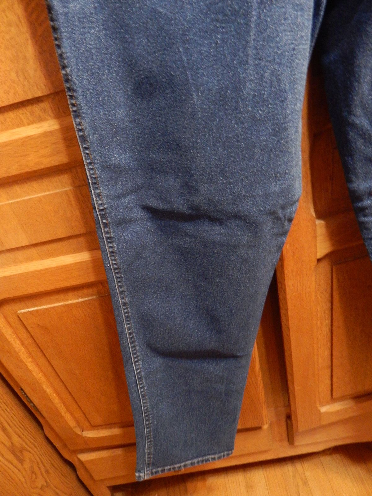 Ladies Bill Blass Stretch 98%Cotton 2% Lycra Denim Blue Jeans Sz 14 #L5