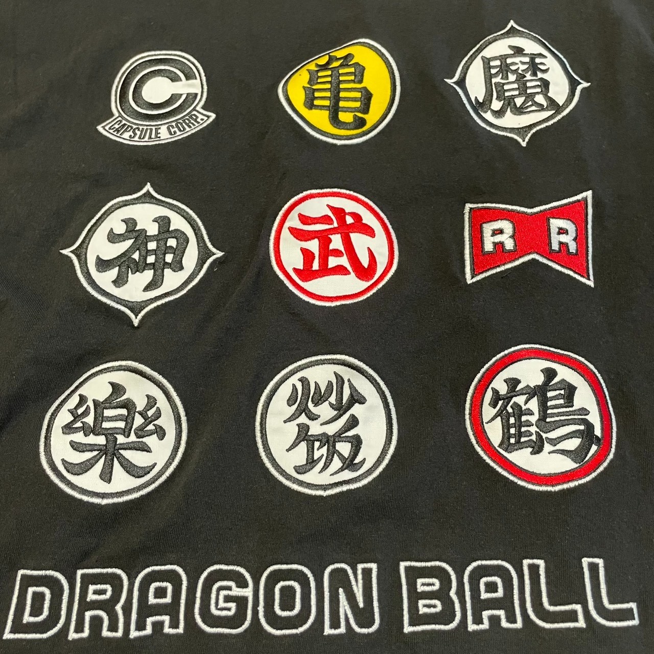 Dragon Ball T-Shirt XL Black Embroidered Logo Shimamura 2026 limited JAPAN NEW