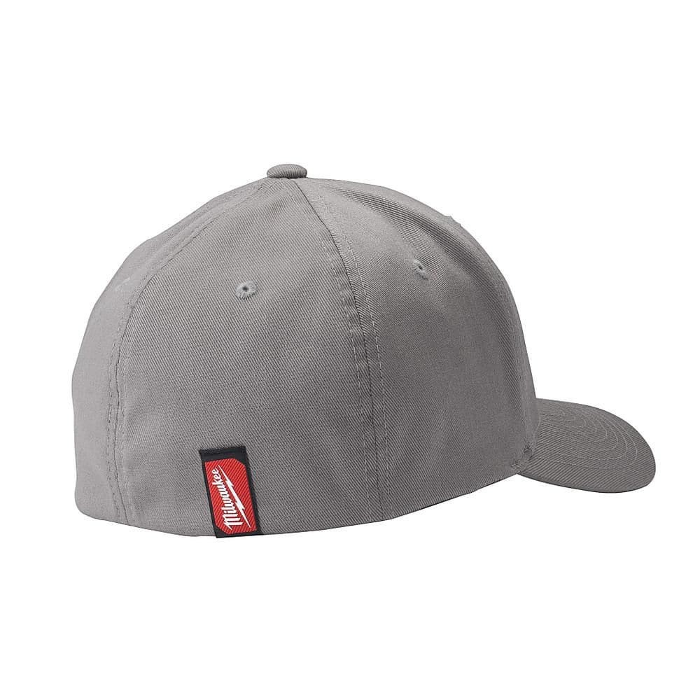 Milwaukee Large/Extra Large Gray Fitted Hat
