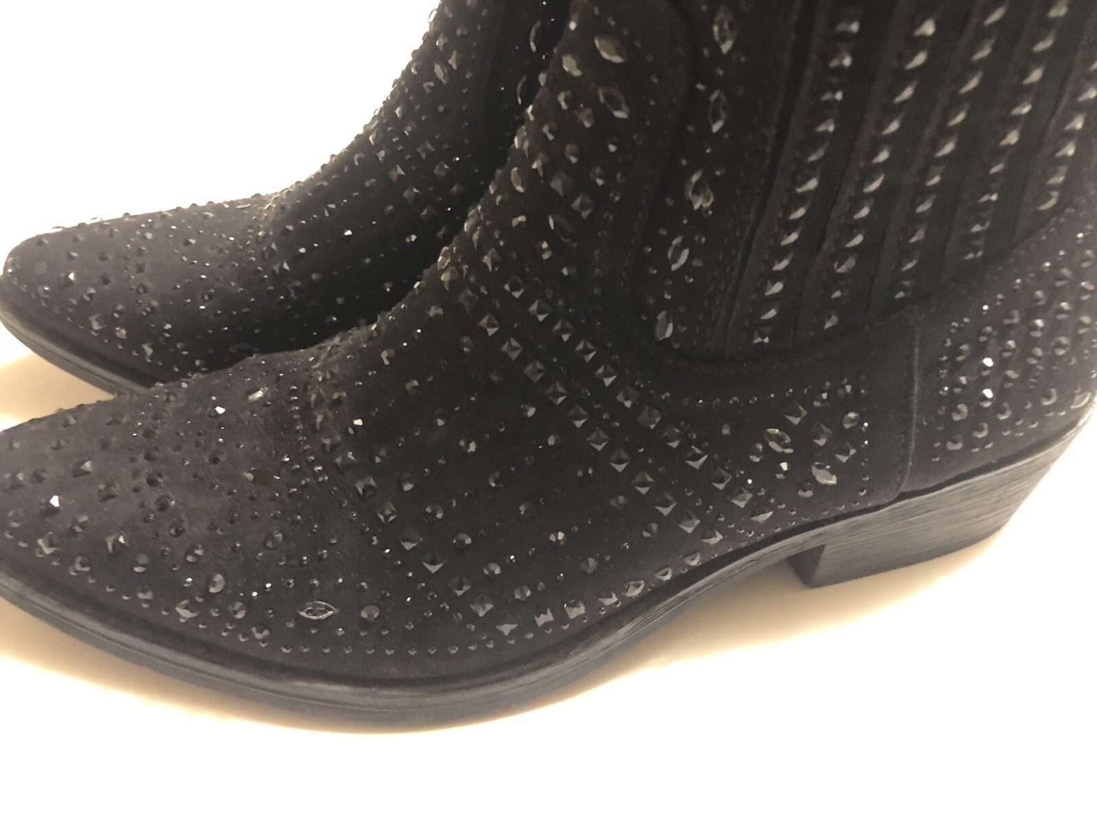 Limelight Jollene, Black Boots – Size 9.5 – Man-Made Material, Pre-Owned