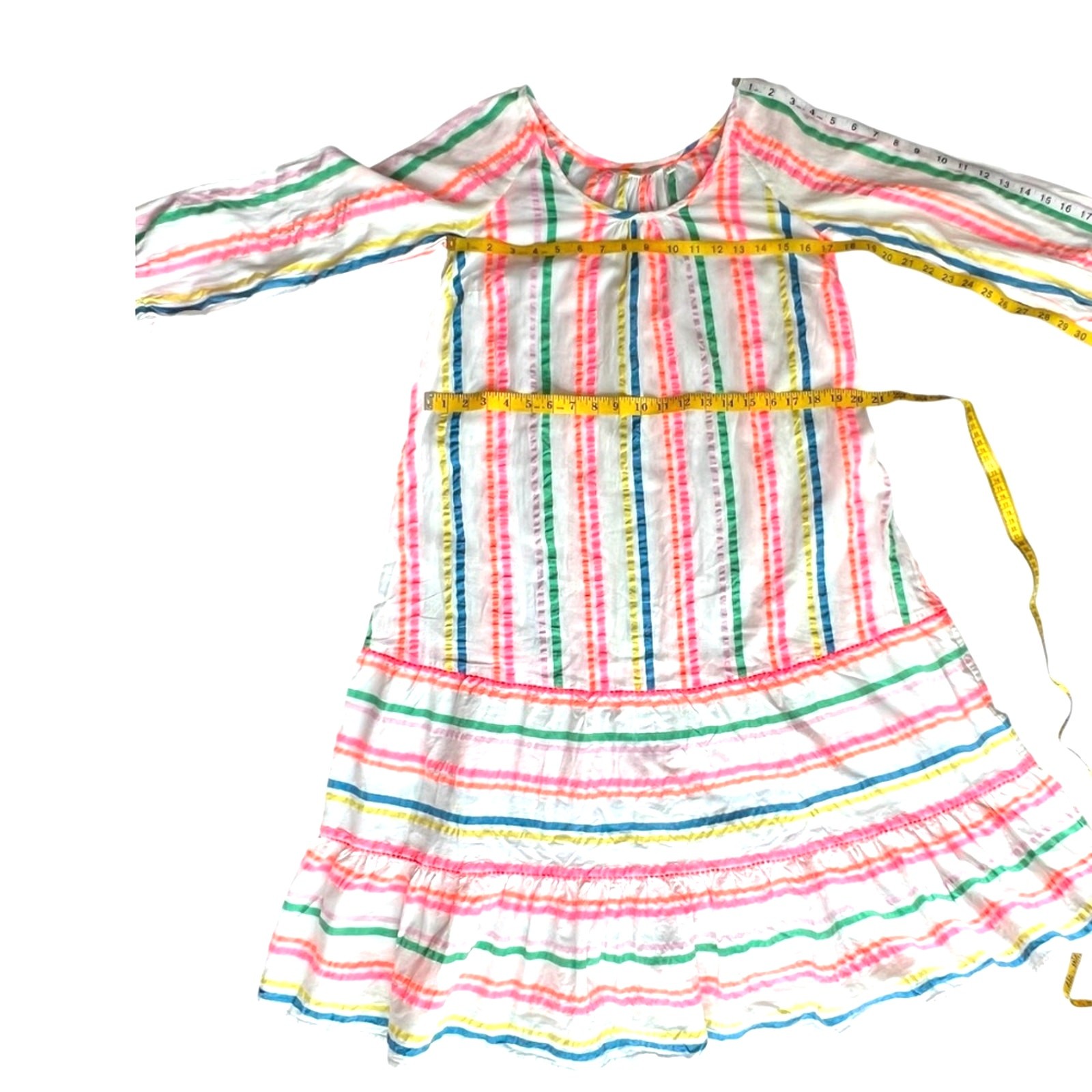 Boden Dress Small Cotton Midi dress XS Boho 2 Anthro Vacation Dress Cruise Flowy