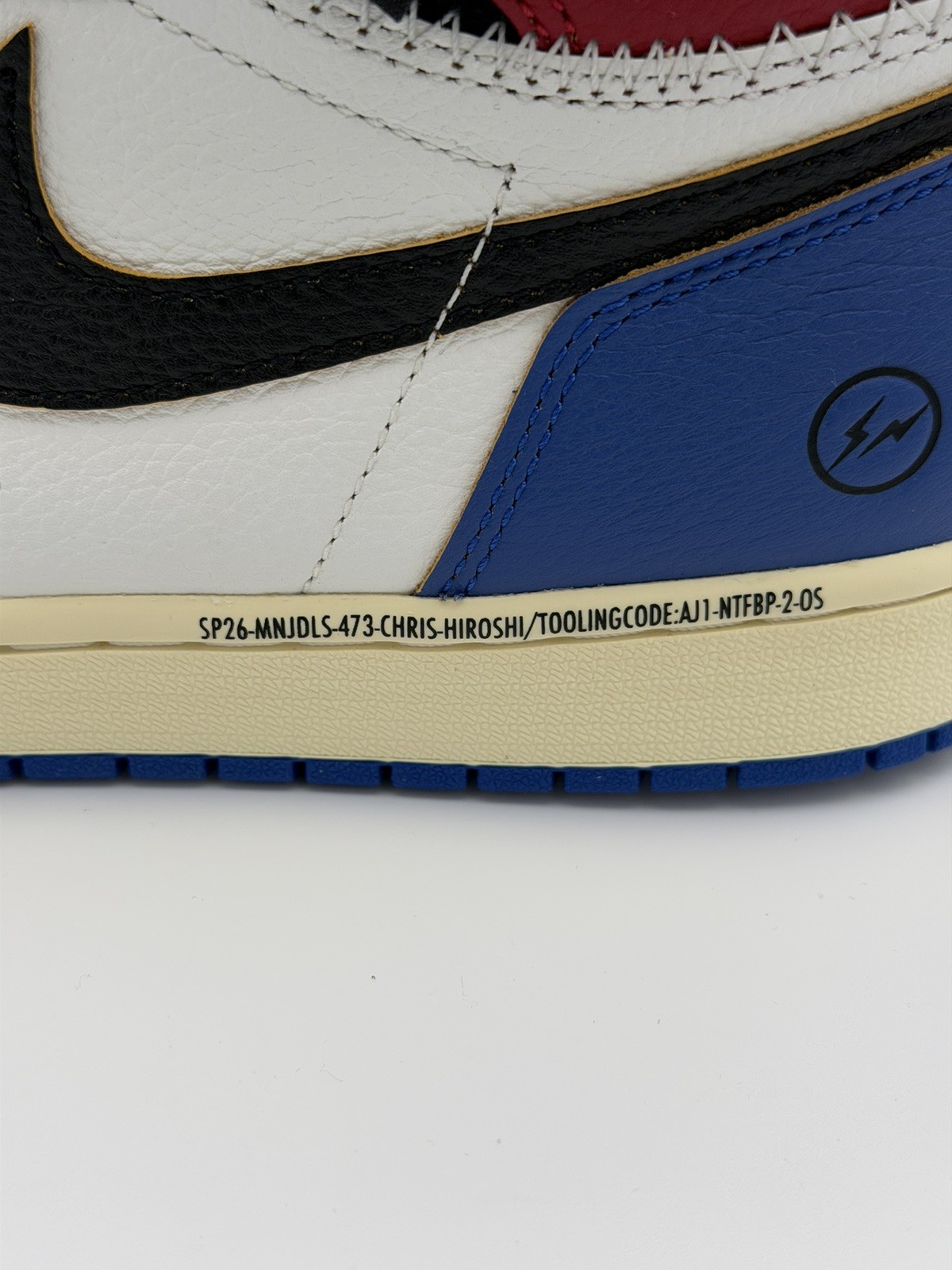 Size 10 – Fragment Design x Union LA x Air Jordan 1 Retro OG High Varsity NEW!!
