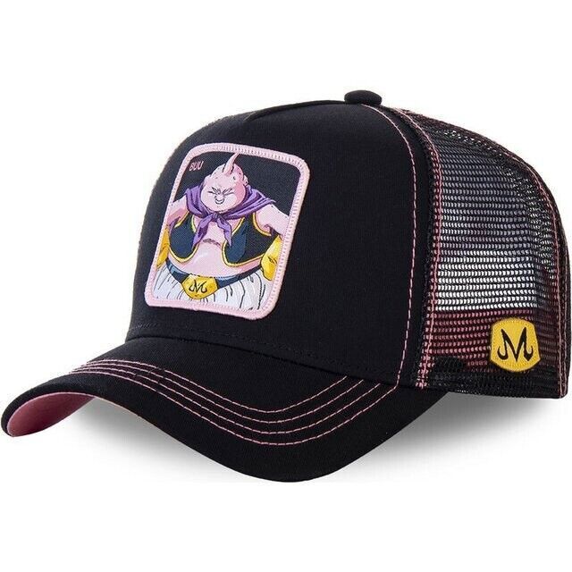 Animation Snapback Cotton Baseball Cap Men Women Hip Hop Dad Mesh Trucker Hat