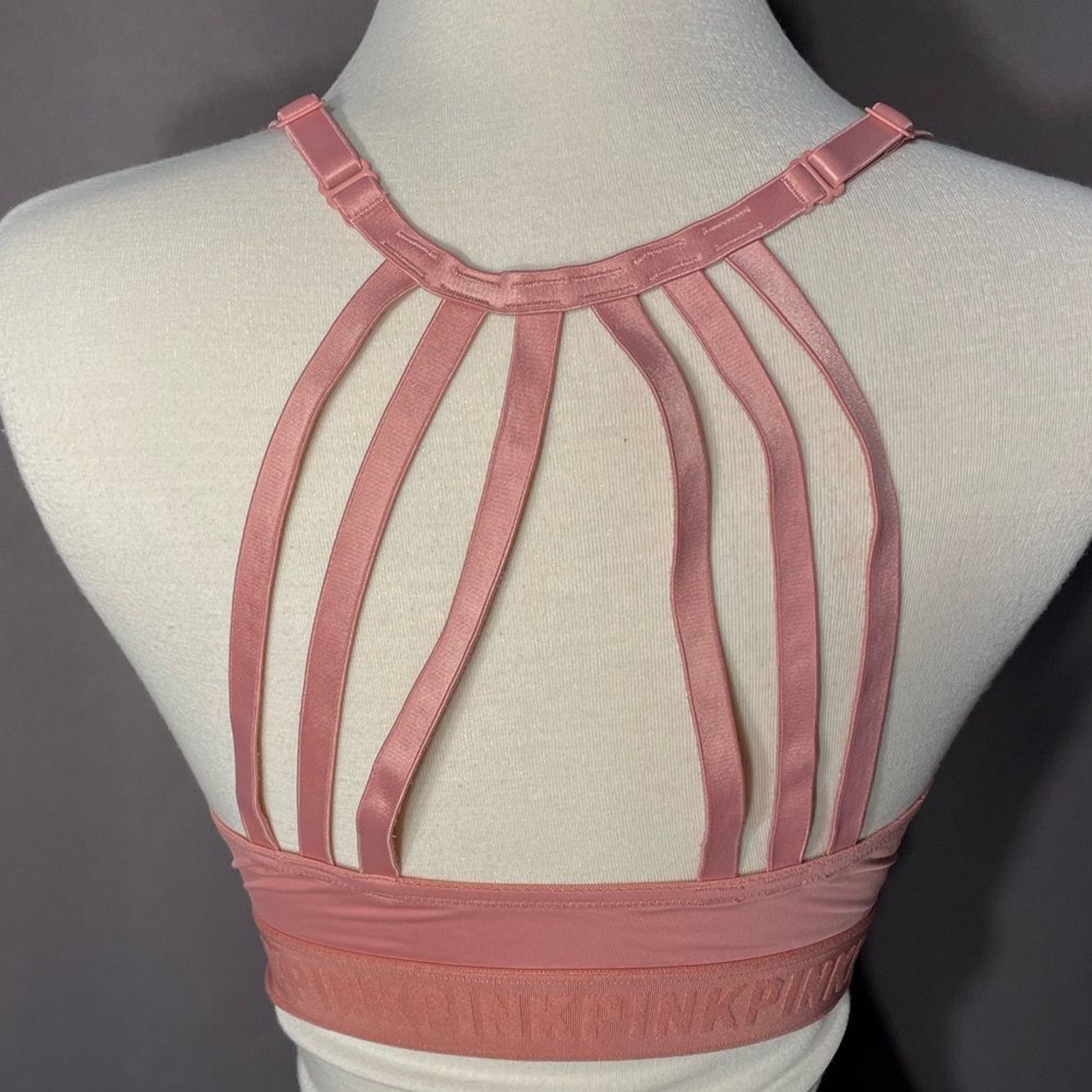 EUC PINK pink push-up bra 32DD
