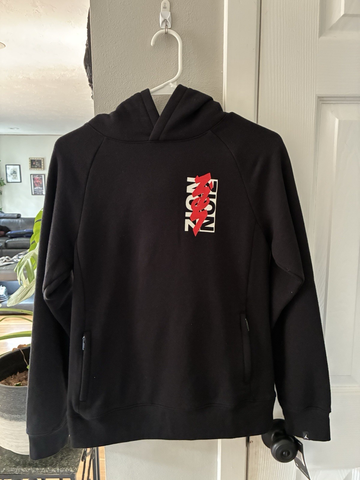 Jordan Zion Williamson Boys Hoodie Black Youth Large 12-13 Yrs NWT Jumpman