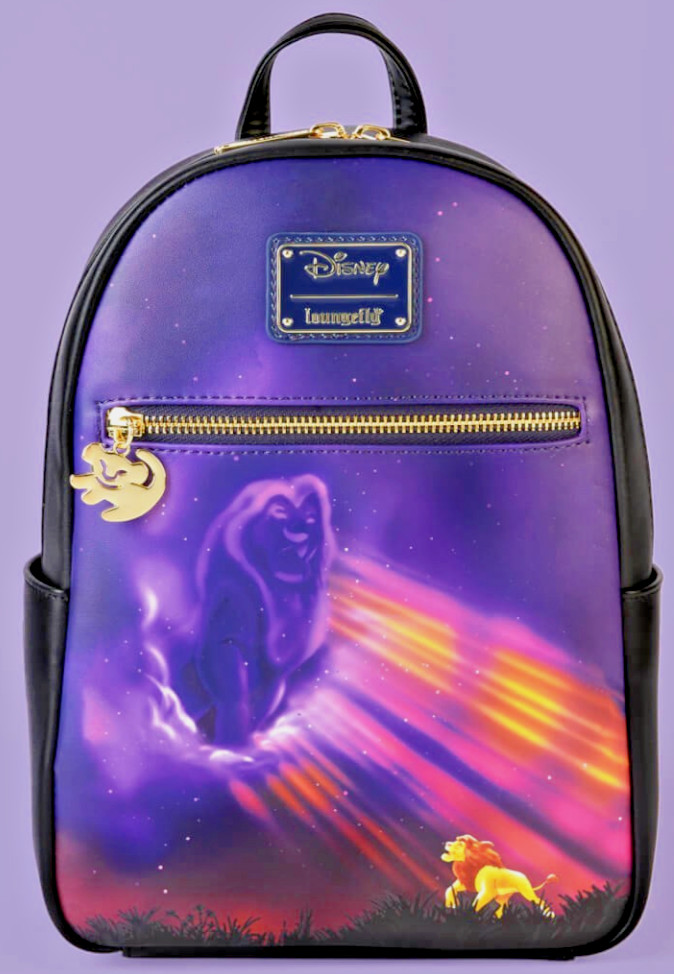EXCLUSIVE Loungefly Disney Lion King Mufasa Remember Who You Are Backpack NWT