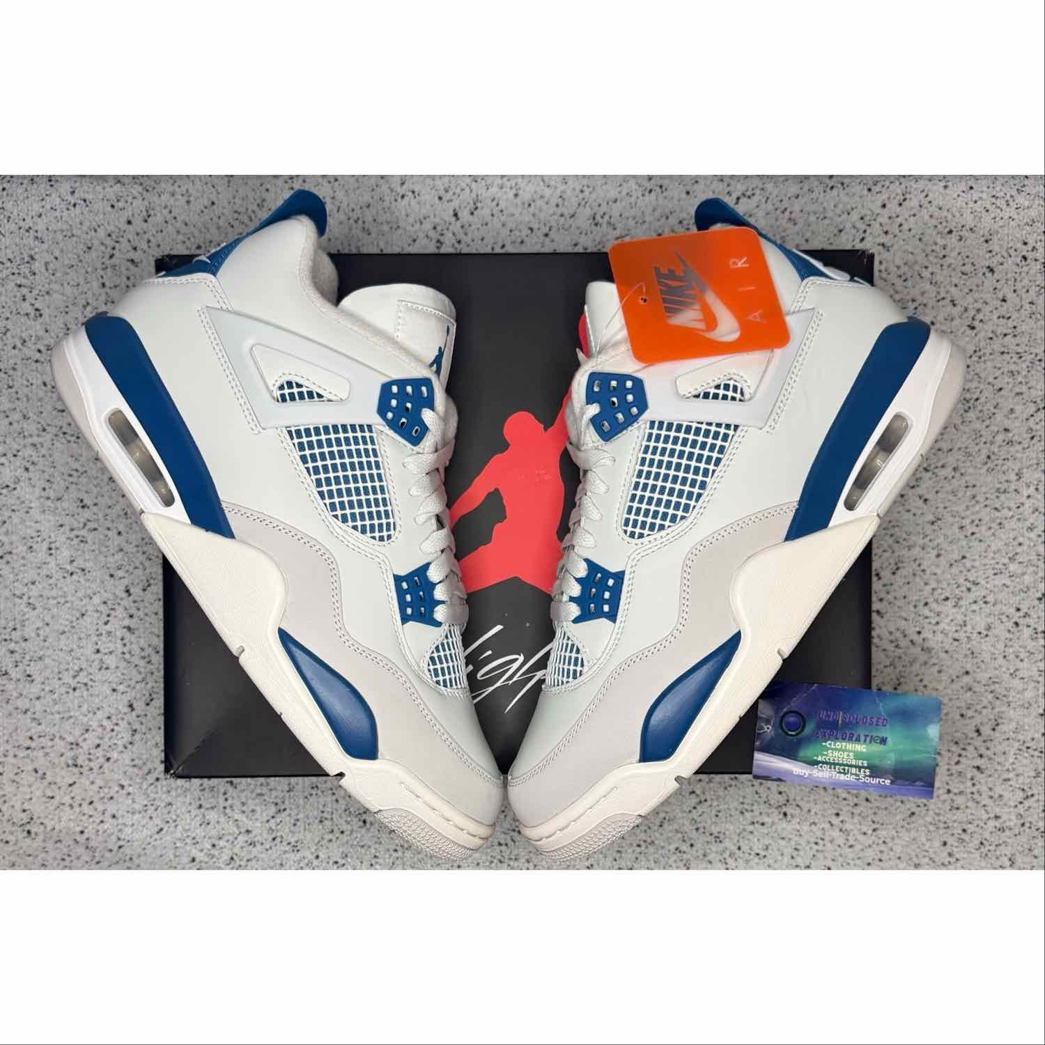 Jordan 4 Military Blue Size 10 Men