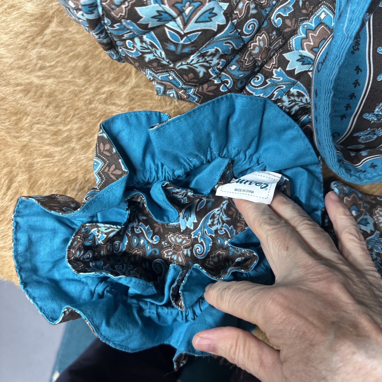 Vera Bradley Curves Duffle Bag Set Retired Pattern Tote Travel Bags Lot