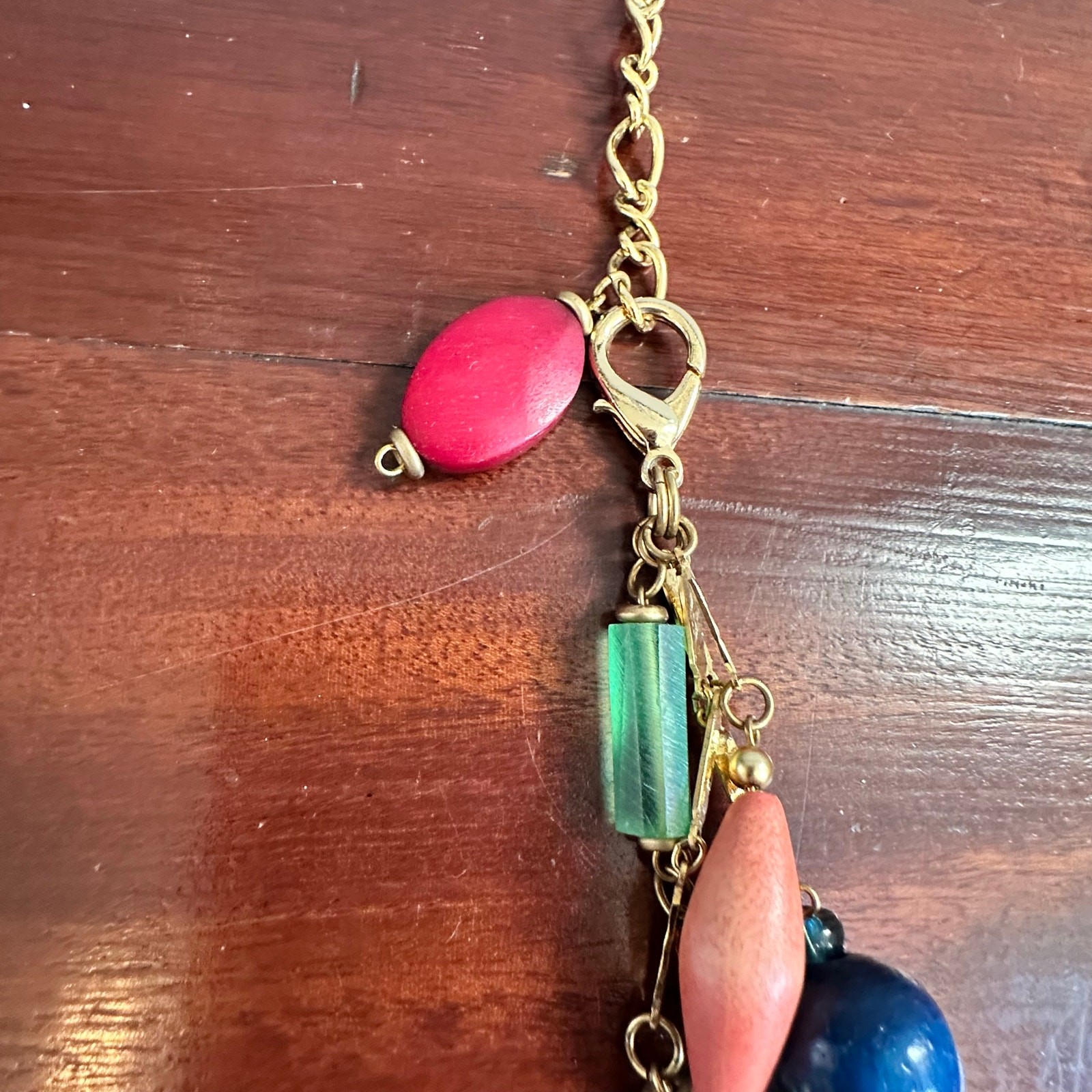 Multi Color Gold tone Waist Belt Chain Layer Accessory 80s 90s Y2k Clubbing